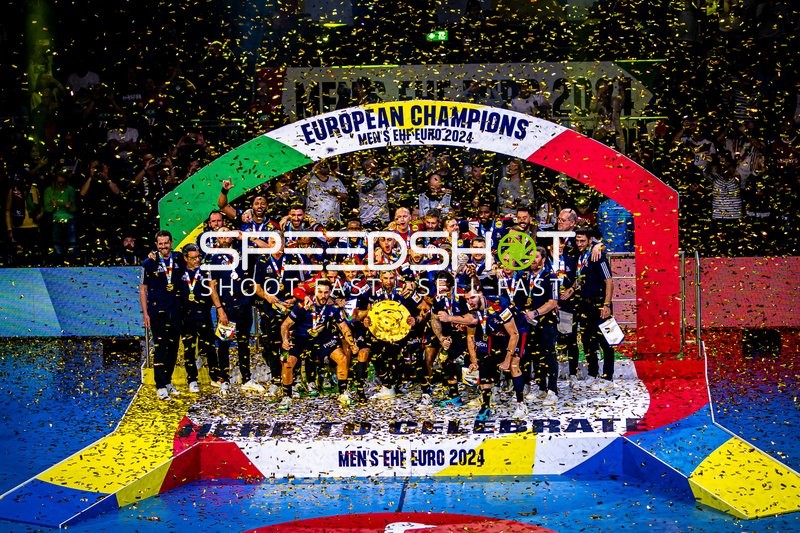 Handball I Herren I Euro 2024 I Finale I Dänemark - Frankreich I 28.01.2024