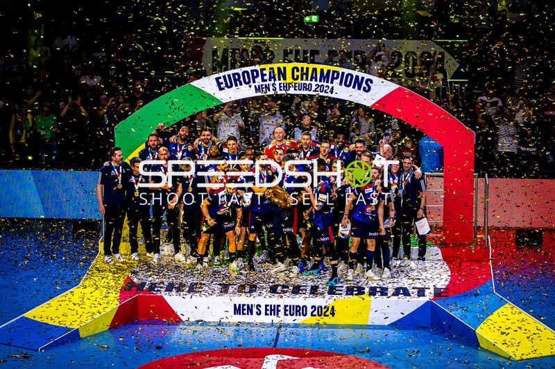 Handball I Herren I Euro 2024 I Finale I Dänemark - Frankreich I 28.01.2024