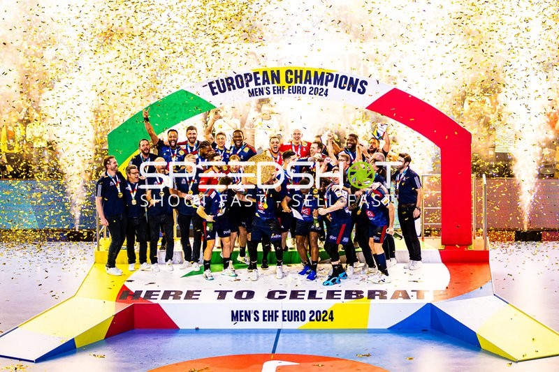 Handball I Herren I Euro 2024 I Finale I Dänemark - Frankreich I 28.01.2024