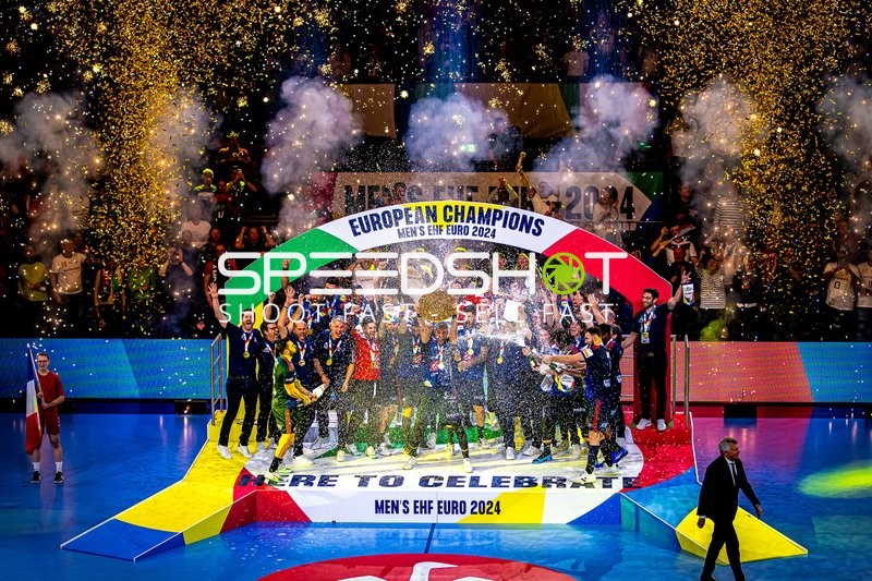 Handball I Herren I Euro 2024 I Finale I Dänemark - Frankreich I 28.01.2024