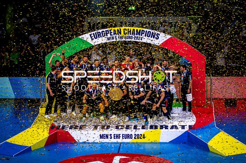 Handball I Herren I Euro 2024 I Finale I Dänemark - Frankreich I 28.01.2024