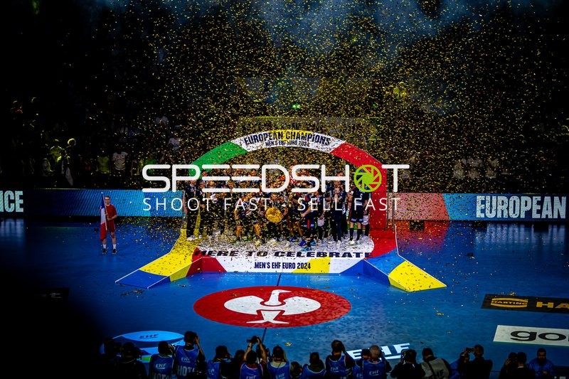 Handball I Herren I Euro 2024 I Finale I Dänemark - Frankreich I 28.01.2024