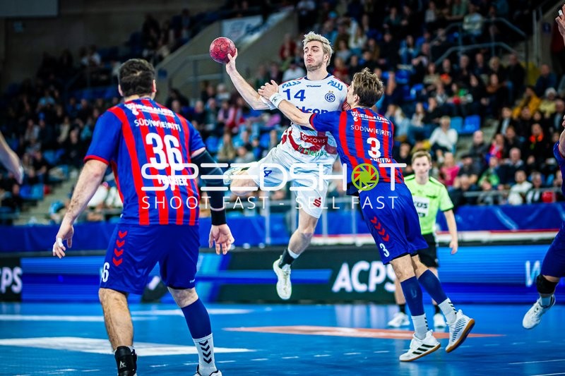 Handball I Herren I Saison 2023-2024 I 2. Handballbundesliga I 20. Spieltag I SG BBM Bietigheim - TV Großwallstadt I 10.02.2024