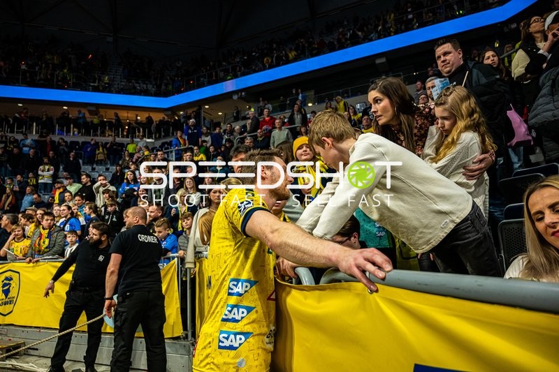 Handball I Herren I Saison 2023-2024 I Liqui Moly Handballbundesliga I 20. Spieltag I Rhein-Neckar Löwen - SG Flensburg-Handewitt I 18.02.2024