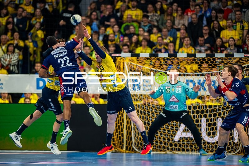 Handball I Herren I Saison 2023-2024 I Liqui Moly Handballbundesliga I 20. Spieltag I Rhein-Neckar Löwen - SG Flensburg-Handewitt I 18.02.2024