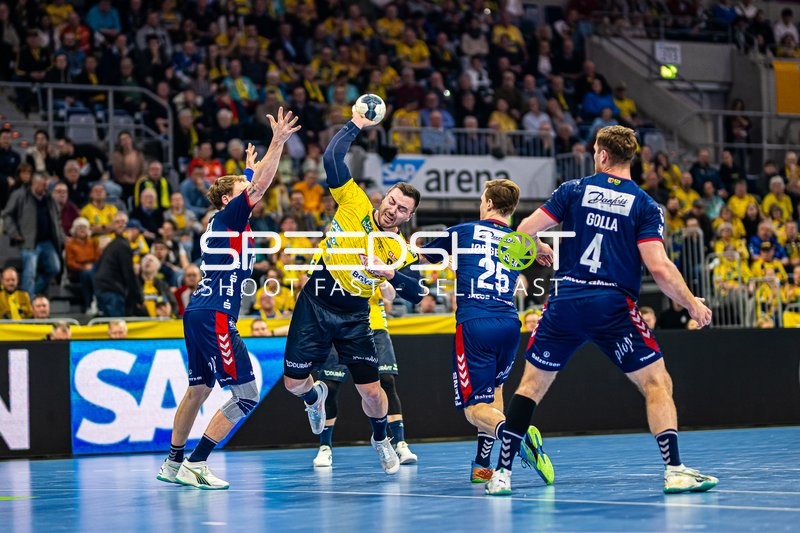 Handball I Herren I Saison 2023-2024 I Liqui Moly Handballbundesliga I 20. Spieltag I Rhein-Neckar Löwen - SG Flensburg-Handewitt I 18.02.2024