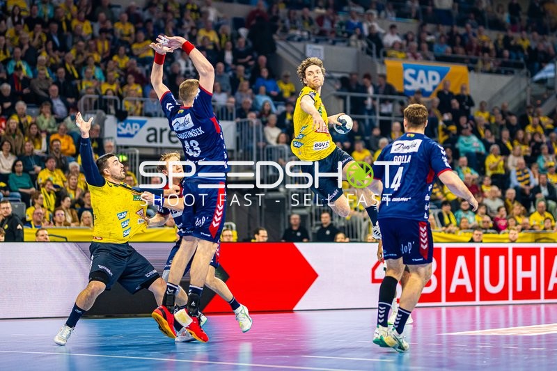 Handball I Herren I Saison 2023-2024 I Liqui Moly Handballbundesliga I 20. Spieltag I Rhein-Neckar Löwen - SG Flensburg-Handewitt I 18.02.2024