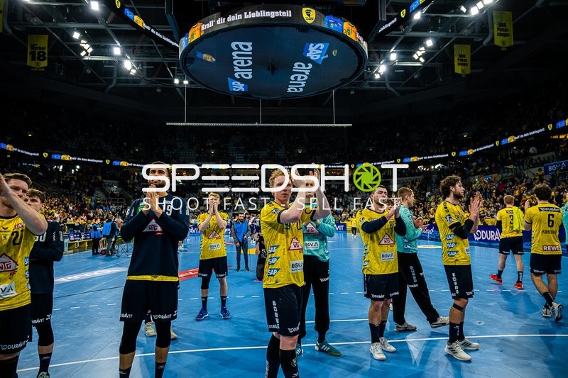 Handball I Herren I Saison 2023-2024 I Liqui Moly Handballbundesliga I 20. Spieltag I Rhein-Neckar Löwen - SG Flensburg-Handewitt I 18.02.2024