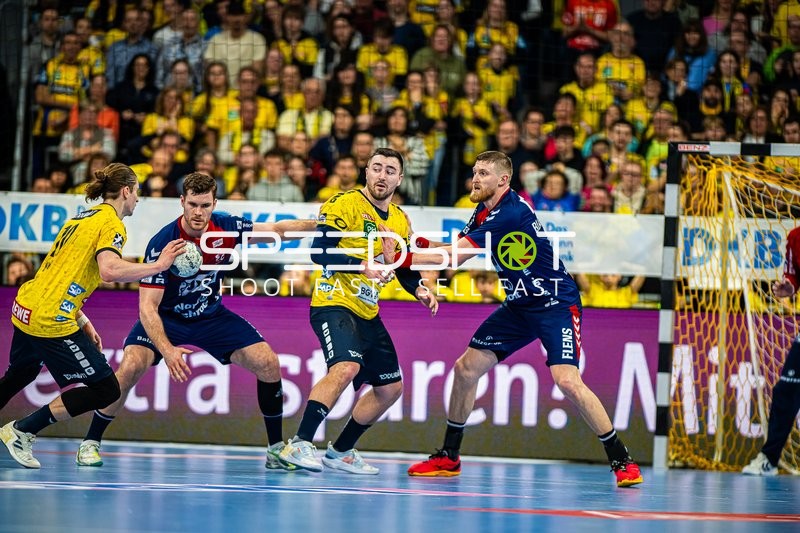 Handball I Herren I Saison 2023-2024 I Liqui Moly Handballbundesliga I 20. Spieltag I Rhein-Neckar Löwen - SG Flensburg-Handewitt I 18.02.2024