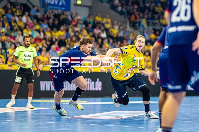 Handball I Herren I Saison 2023-2024 I Liqui Moly Handballbundesliga I 20. Spieltag I Rhein-Neckar Löwen - SG Flensburg-Handewitt I 18.02.2024