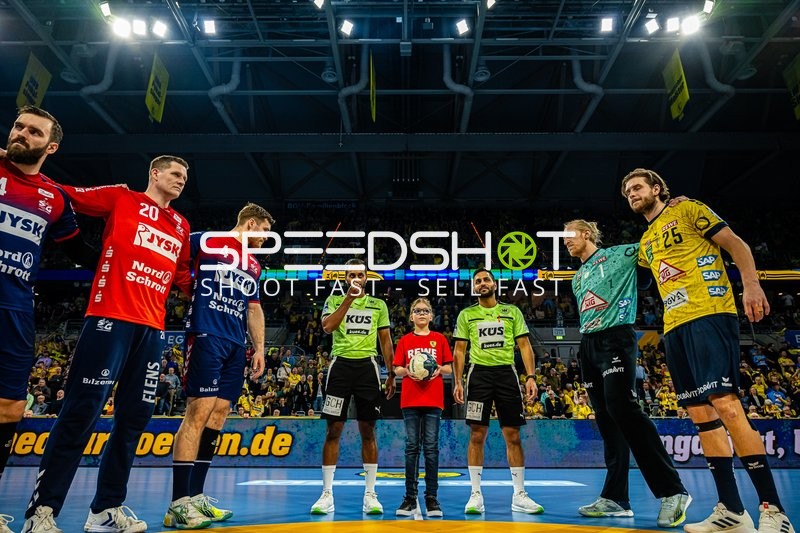 Handball I Herren I Saison 2023-2024 I Liqui Moly Handballbundesliga I 20. Spieltag I Rhein-Neckar Löwen - SG Flensburg-Handewitt I 18.02.2024