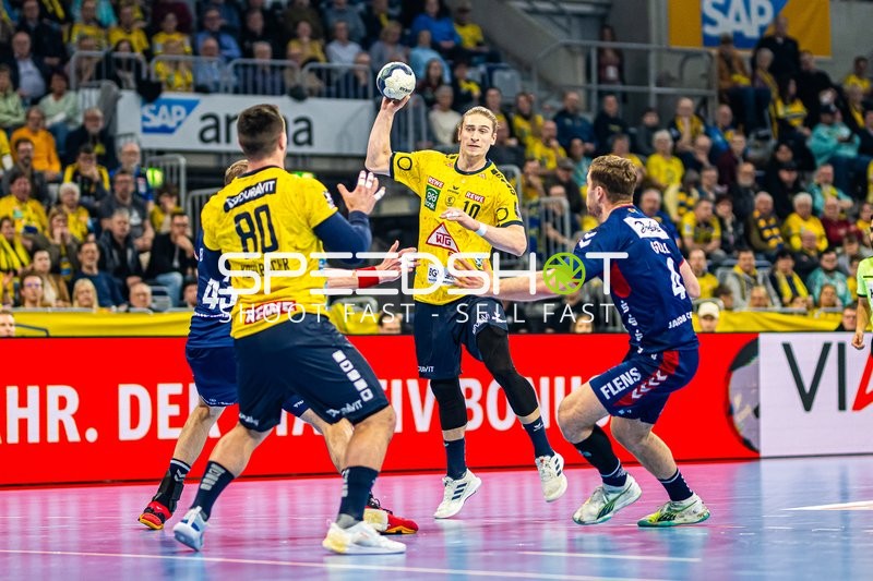 Handball I Herren I Saison 2023-2024 I Liqui Moly Handballbundesliga I 20. Spieltag I Rhein-Neckar Löwen - SG Flensburg-Handewitt I 18.02.2024