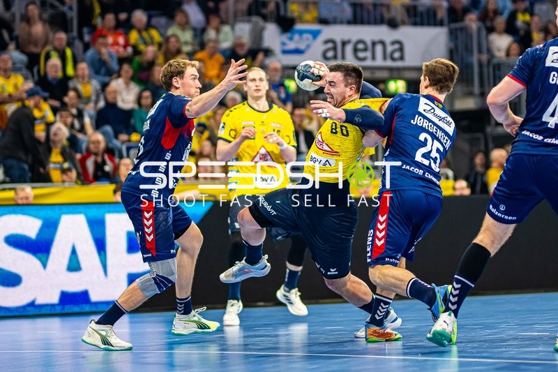 Handball I Herren I Saison 2023-2024 I Liqui Moly Handballbundesliga I 20. Spieltag I Rhein-Neckar Löwen - SG Flensburg-Handewitt I 18.02.2024