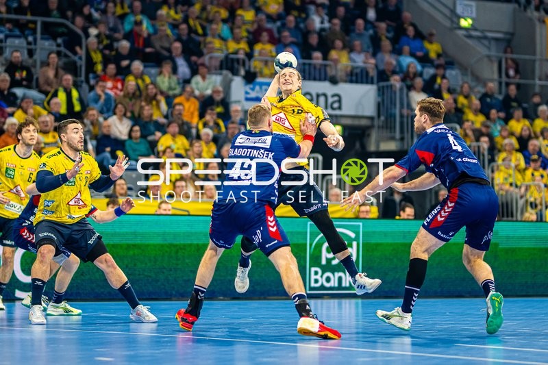 Handball I Herren I Saison 2023-2024 I Liqui Moly Handballbundesliga I 20. Spieltag I Rhein-Neckar Löwen - SG Flensburg-Handewitt I 18.02.2024