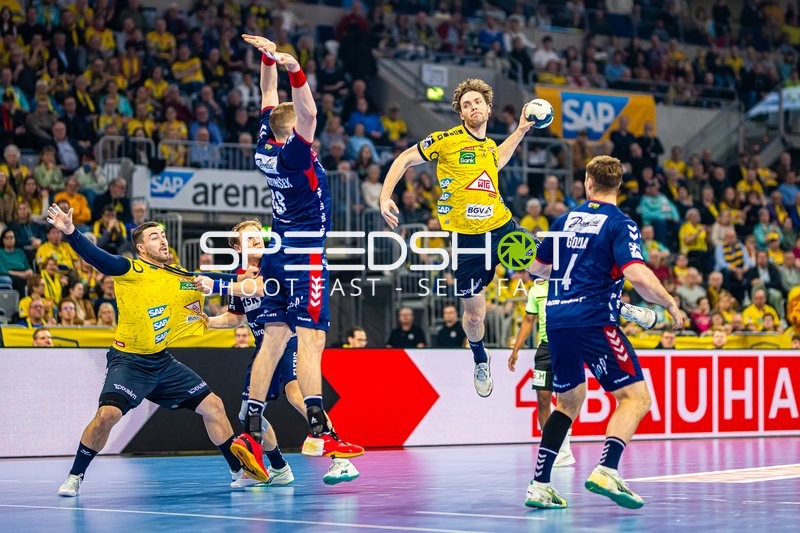 Handball I Herren I Saison 2023-2024 I Liqui Moly Handballbundesliga I 20. Spieltag I Rhein-Neckar Löwen - SG Flensburg-Handewitt I 18.02.2024