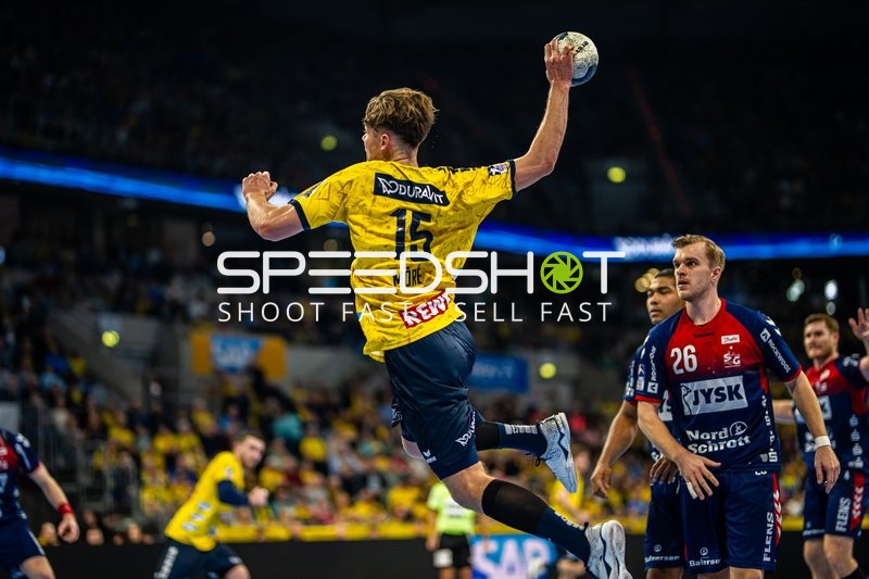 Handball I Herren I Saison 2023-2024 I Liqui Moly Handballbundesliga I 20. Spieltag I Rhein-Neckar Löwen - SG Flensburg-Handewitt I 18.02.2024