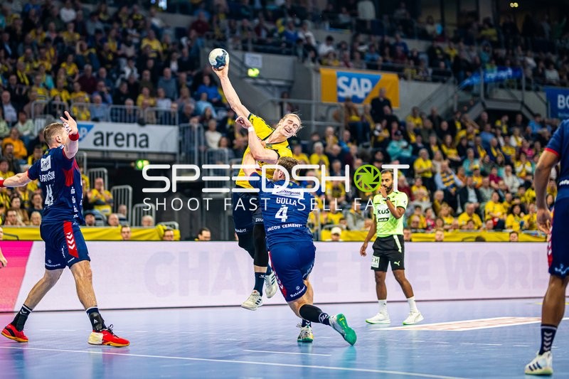 Handball I Herren I Saison 2023-2024 I Liqui Moly Handballbundesliga I 20. Spieltag I Rhein-Neckar Löwen - SG Flensburg-Handewitt I 18.02.2024