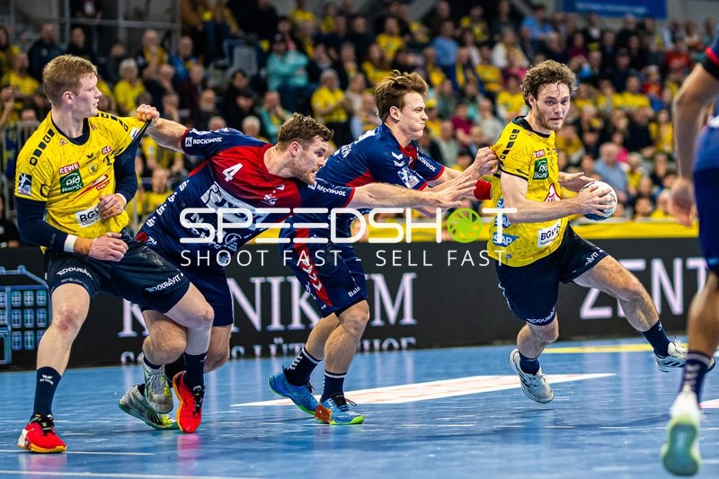 Handball I Herren I Saison 2023-2024 I Liqui Moly Handballbundesliga I 20. Spieltag I Rhein-Neckar Löwen - SG Flensburg-Handewitt I 18.02.2024