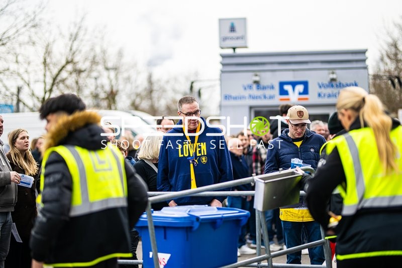 Handball I Herren I Saison 2023-2024 I Liqui Moly Handballbundesliga I 20. Spieltag I Rhein-Neckar Löwen - SG Flensburg-Handewitt I 18.02.2024