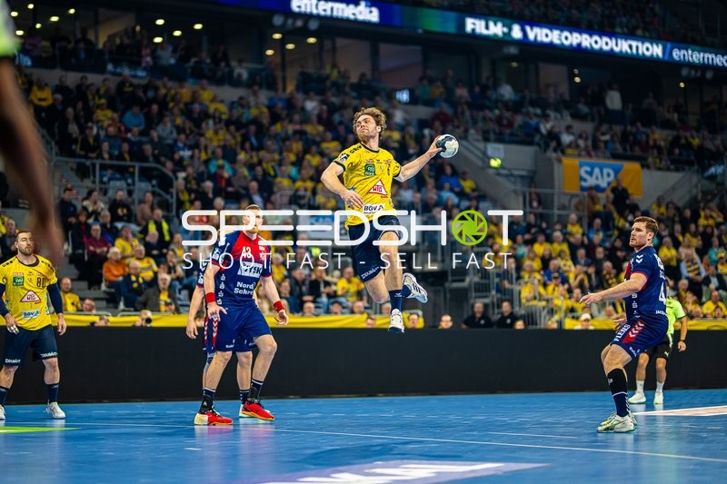 Handball I Herren I Saison 2023-2024 I Liqui Moly Handballbundesliga I 20. Spieltag I Rhein-Neckar Löwen - SG Flensburg-Handewitt I 18.02.2024