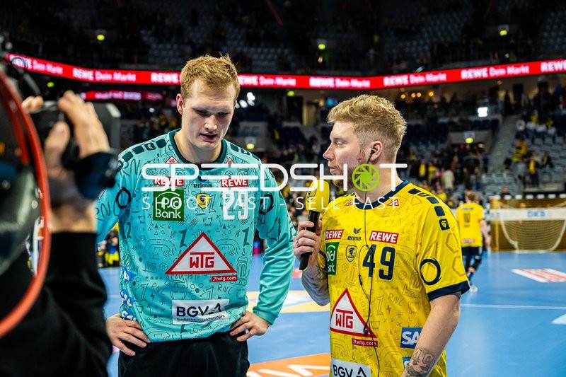 Handball I Herren I Saison 2023-2024 I Liqui Moly Handballbundesliga I 20. Spieltag I Rhein-Neckar Löwen - SG Flensburg-Handewitt I 18.02.2024