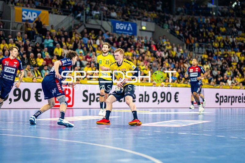 Handball I Herren I Saison 2023-2024 I Liqui Moly Handballbundesliga I 20. Spieltag I Rhein-Neckar Löwen - SG Flensburg-Handewitt I 18.02.2024