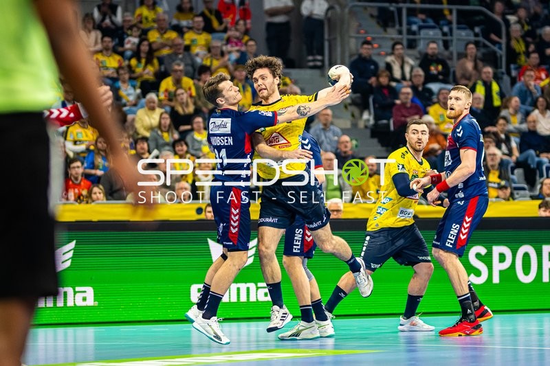Handball I Herren I Saison 2023-2024 I Liqui Moly Handballbundesliga I 20. Spieltag I Rhein-Neckar Löwen - SG Flensburg-Handewitt I 18.02.2024