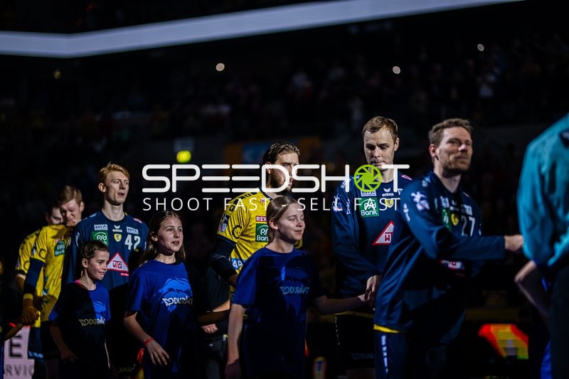 Handball I Herren I Saison 2023-2024 I Liqui Moly Handballbundesliga I 20. Spieltag I Rhein-Neckar Löwen - SG Flensburg-Handewitt I 18.02.2024