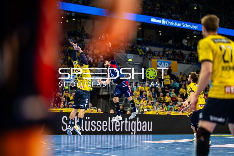 Handball I Herren I Saison 2023-2024 I Liqui Moly Handballbundesliga I 20. Spieltag I Rhein-Neckar Löwen - SG Flensburg-Handewitt I 18.02.2024