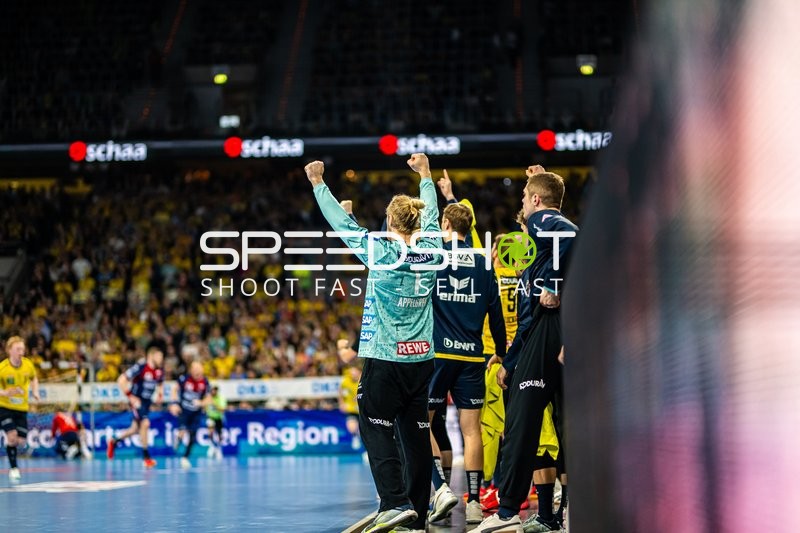 Handball I Herren I Saison 2023-2024 I Liqui Moly Handballbundesliga I 20. Spieltag I Rhein-Neckar Löwen - SG Flensburg-Handewitt I 18.02.2024