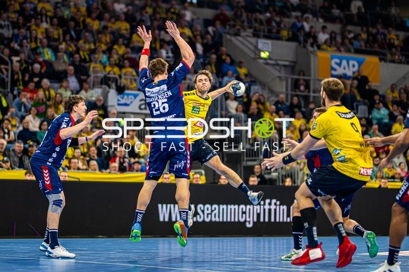 Handball I Herren I Saison 2023-2024 I Liqui Moly Handballbundesliga I 20. Spieltag I Rhein-Neckar Löwen - SG Flensburg-Handewitt I 18.02.2024