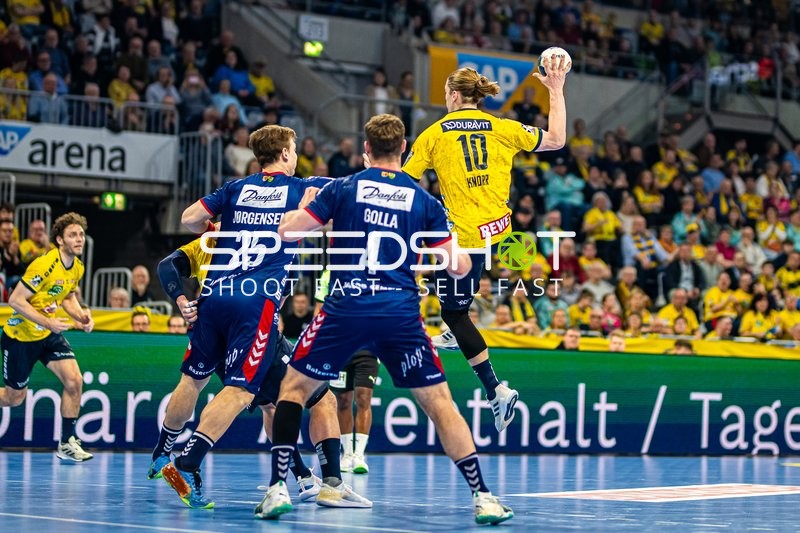 Handball I Herren I Saison 2023-2024 I Liqui Moly Handballbundesliga I 20. Spieltag I Rhein-Neckar Löwen - SG Flensburg-Handewitt I 18.02.2024