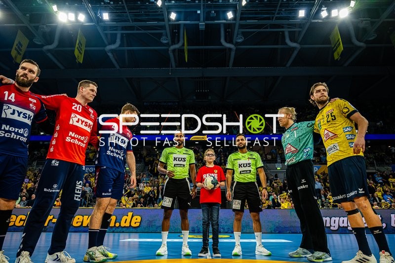 Handball I Herren I Saison 2023-2024 I Liqui Moly Handballbundesliga I 20. Spieltag I Rhein-Neckar Löwen - SG Flensburg-Handewitt I 18.02.2024