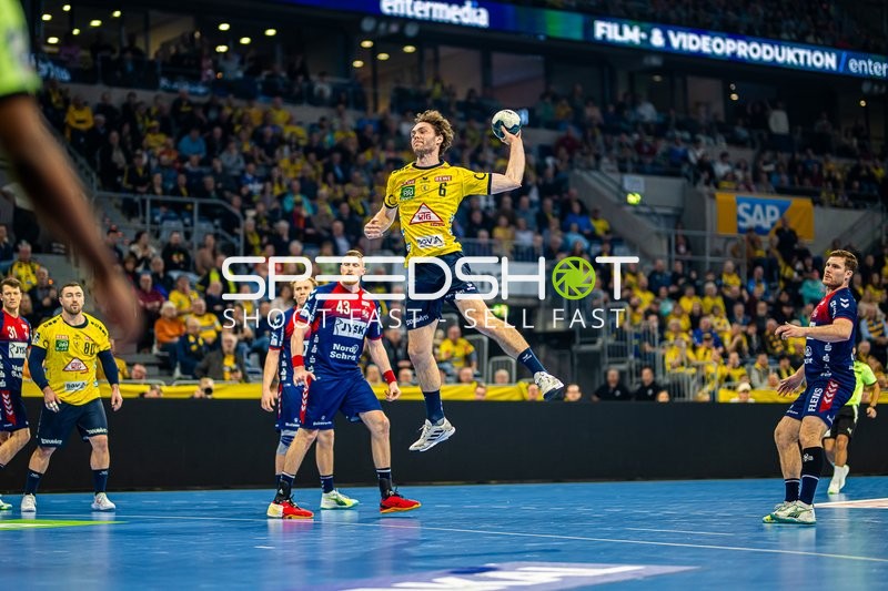 Handball I Herren I Saison 2023-2024 I Liqui Moly Handballbundesliga I 20. Spieltag I Rhein-Neckar Löwen - SG Flensburg-Handewitt I 18.02.2024