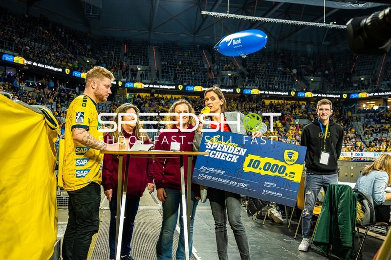 Handball I Herren I Saison 2023-2024 I Liqui Moly Handballbundesliga I 20. Spieltag I Rhein-Neckar Löwen - SG Flensburg-Handewitt I 18.02.2024