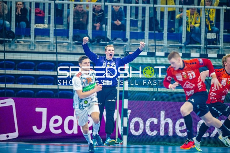 Handball I Herren I Saison 2023-2024 I EHF European League I Hauptrunde I 2. Spieltag I Rhein-Neckar Löwen - TSV Hannover-Burgdorf I 20.02.2024