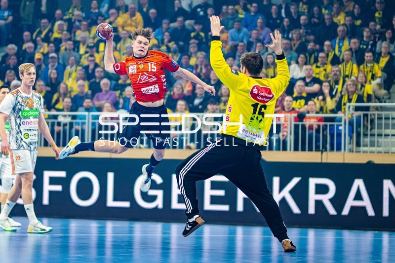 Handball I Herren I Saison 2023-2024 I EHF European League I Hauptrunde I 2. Spieltag I Rhein-Neckar Löwen - TSV Hannover-Burgdorf I 20.02.2024