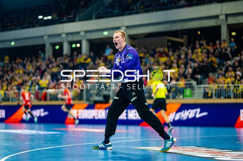 Handball I Herren I Saison 2023-2024 I EHF European League I Hauptrunde I 2. Spieltag I Rhein-Neckar Löwen - TSV Hannover-Burgdorf I 20.02.2024