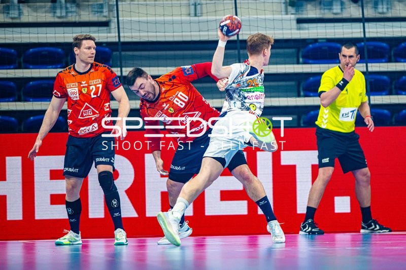 Handball I Herren I Saison 2023-2024 I EHF European League I Hauptrunde I 2. Spieltag I Rhein-Neckar Löwen - TSV Hannover-Burgdorf I 20.02.2024