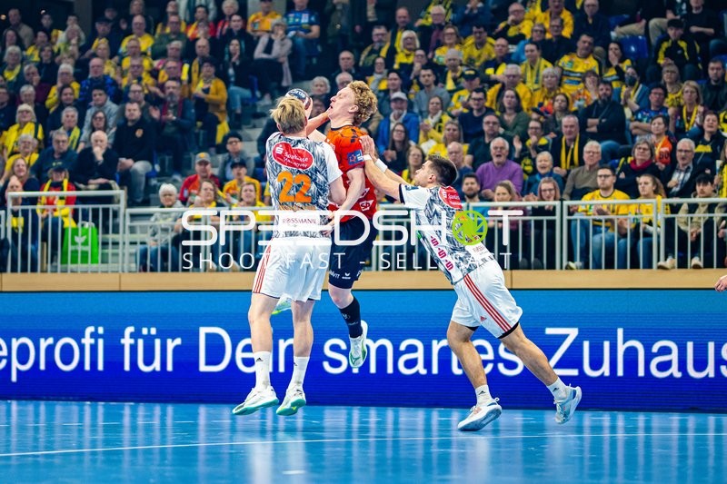 Handball I Herren I Saison 2023-2024 I EHF European League I Hauptrunde I 2. Spieltag I Rhein-Neckar Löwen - TSV Hannover-Burgdorf I 20.02.2024