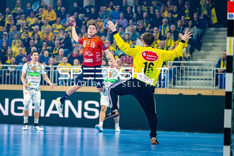 Handball I Herren I Saison 2023-2024 I EHF European League I Hauptrunde I 2. Spieltag I Rhein-Neckar Löwen - TSV Hannover-Burgdorf I 20.02.2024