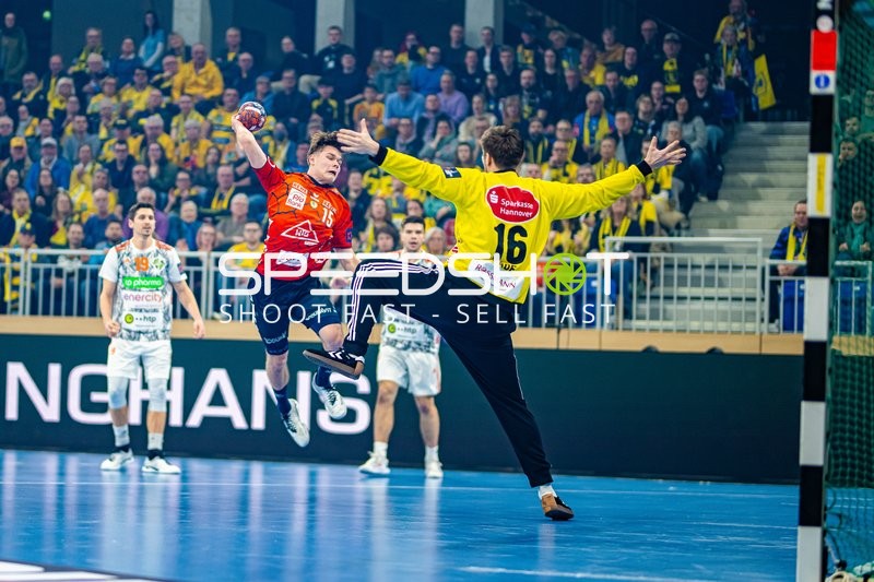 Handball I Herren I Saison 2023-2024 I EHF European League I Hauptrunde I 2. Spieltag I Rhein-Neckar Löwen - TSV Hannover-Burgdorf I 20.02.2024