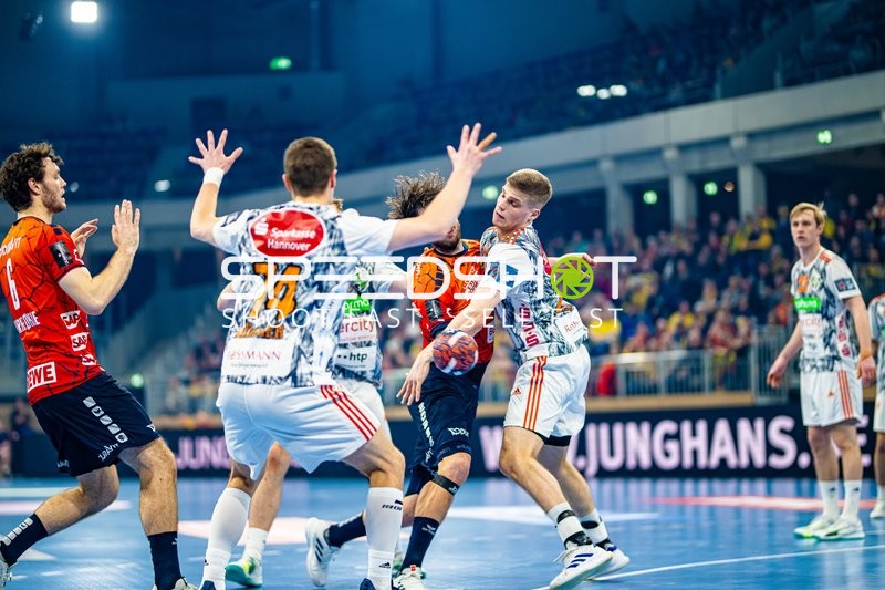 Handball I Herren I Saison 2023-2024 I EHF European League I Hauptrunde I 2. Spieltag I Rhein-Neckar Löwen - TSV Hannover-Burgdorf I 20.02.2024