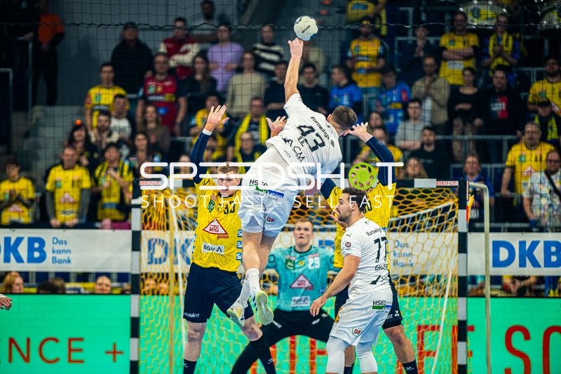 Handball I Herren I Saison 2023-2024 I Liqui Moly Handballbundesliga I 22. Spieltag I Rhein-Neckar Löwen - Handball Sportverein Hamburg I 29.02.2024