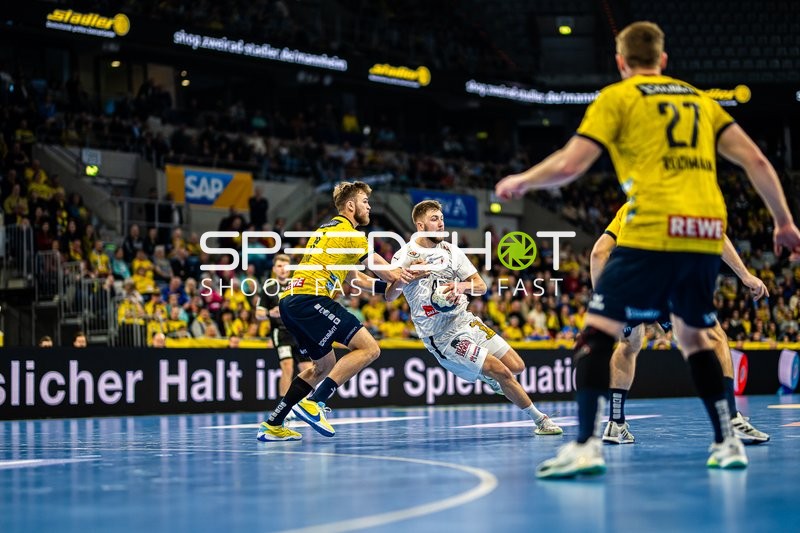 Handball I Herren I Saison 2023-2024 I Liqui Moly Handballbundesliga I 22. Spieltag I Rhein-Neckar Löwen - Handball Sportverein Hamburg I 29.02.2024