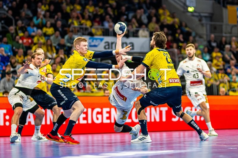 Handball I Herren I Saison 2023-2024 I Liqui Moly Handballbundesliga I 22. Spieltag I Rhein-Neckar Löwen - Handball Sportverein Hamburg I 29.02.2024