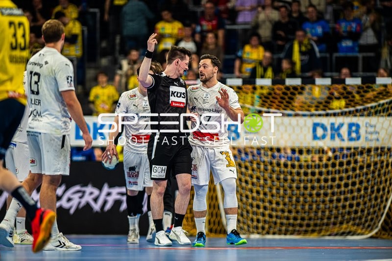 Handball I Herren I Saison 2023-2024 I Liqui Moly Handballbundesliga I 22. Spieltag I Rhein-Neckar Löwen - Handball Sportverein Hamburg I 29.02.2024