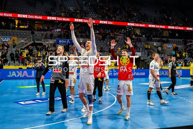 Handball I Herren I Saison 2023-2024 I Liqui Moly Handballbundesliga I 22. Spieltag I Rhein-Neckar Löwen - Handball Sportverein Hamburg I 29.02.2024