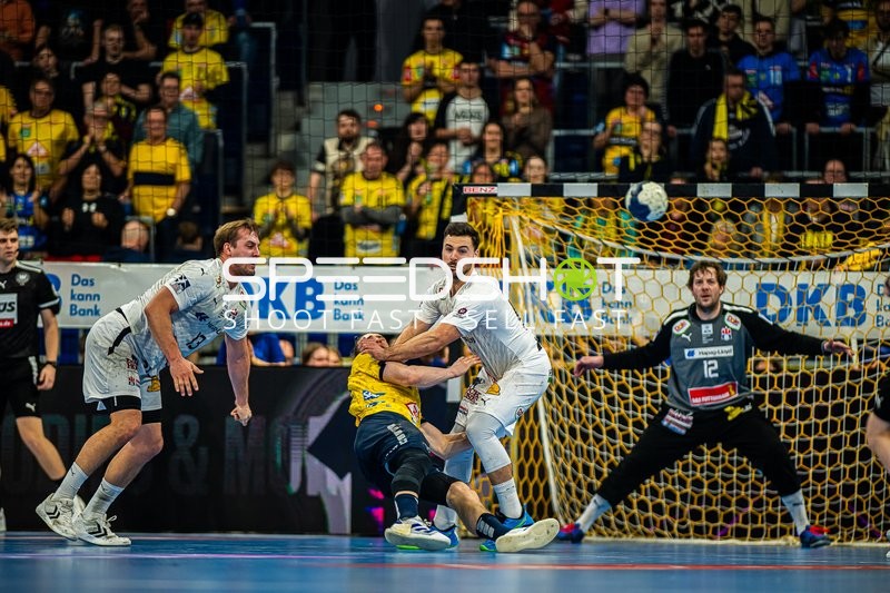 Handball I Herren I Saison 2023-2024 I Liqui Moly Handballbundesliga I 22. Spieltag I Rhein-Neckar Löwen - Handball Sportverein Hamburg I 29.02.2024