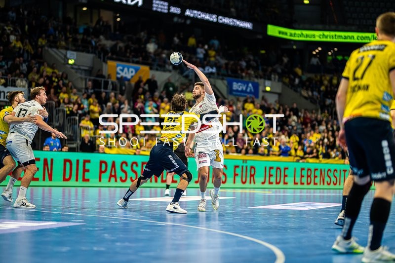 Handball I Herren I Saison 2023-2024 I Liqui Moly Handballbundesliga I 22. Spieltag I Rhein-Neckar Löwen - Handball Sportverein Hamburg I 29.02.2024